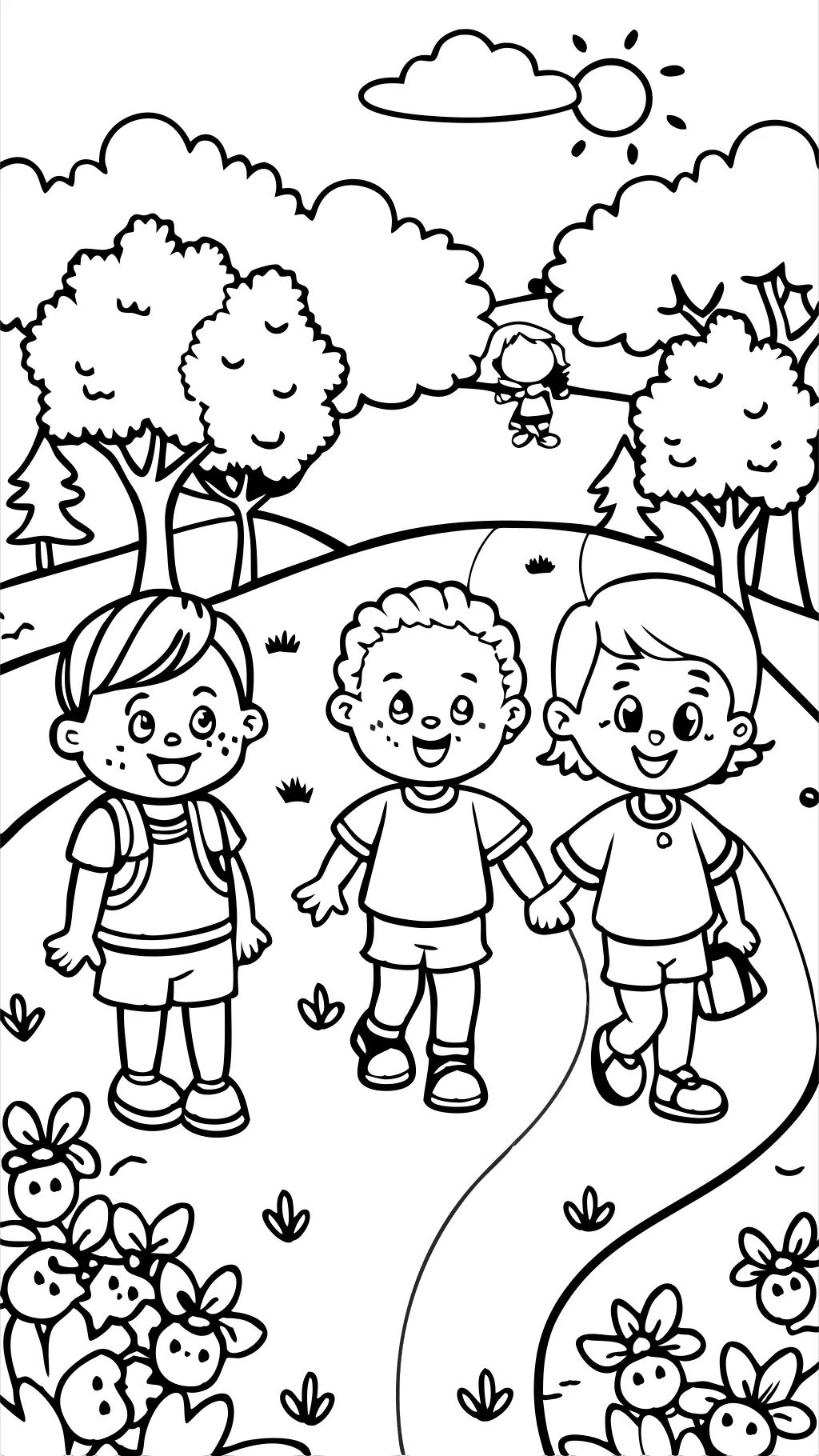 come follow me coloring page